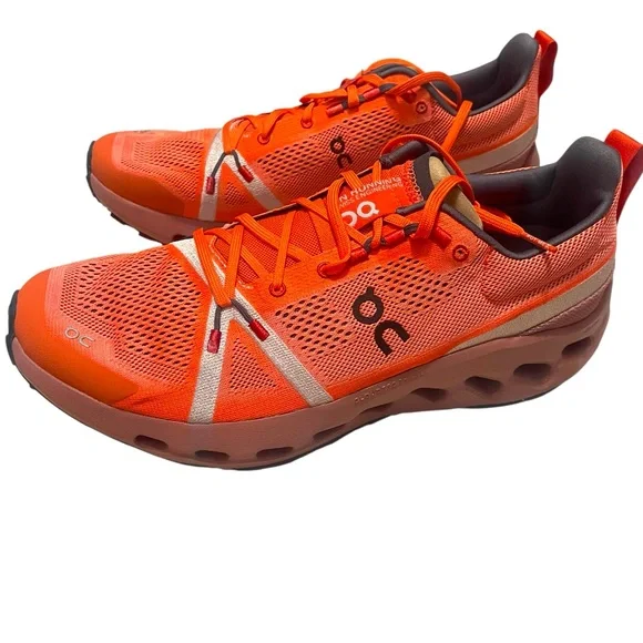 🌟🌼On Cloud Running/Cloud Surfer Trail. Orange Athletic Shoes. NWOT NO BOX. - Picture 15 of 16